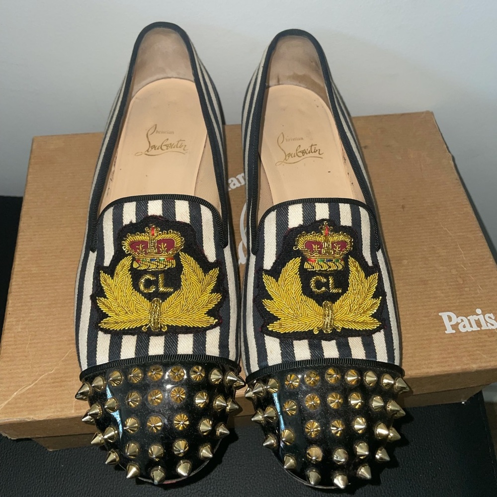 Christian Louboutin Spike Loafers